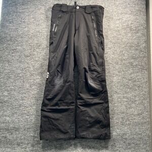 Rossignol Expert 20000 Mens Black Ski Snowboard Pants Size Medium 20k Waterproof